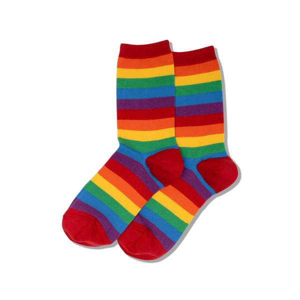 Hot Sox Women's Rainbow Socks
