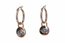 Evil Eye Hoop Earrings
