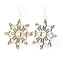 Falling Snowflake Earrings