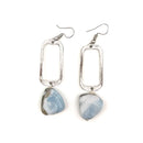 Silver Plated Geometric Earrings