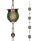 Patina Pot Rain Chain