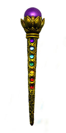Ball And Chakra Stone Wand