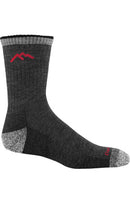 Men's Black Hiker/Trek Micro Crew Midweight with Cushion