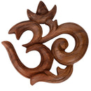 Wood Om Plaque