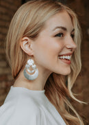 Silver Drop Earrings