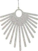 Hammered Fan Spikes Earring