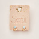 Stone Moon Phase Ear Jacket
