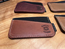 Leather Single Wallet — Sunbeam General Logo