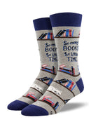 Men's Time For A Good Book Socks