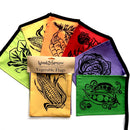 Wind Sparrow Bok Choy, Corn, Carrots, Tomatoes, Cabbage, and Peas prayer flags