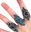 Three Stone Elongated Ring