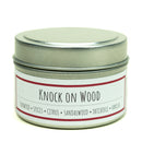 Knock On Wood Candle