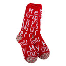 Merry Christmas Holiday Crew Socks
