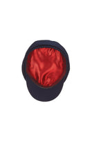 Santorini Mens Fisherman Winter Hat - Navy