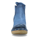 Savina Wedge Bootie Denim