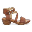 Coolidge Low Heel Sandal - Brandy