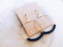 Gemstone Hoop Earring