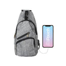 Antitheft Day Packs with Built in USB Charging Cable