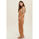 Terracotta Hotshot Jumpsuit With Pockets