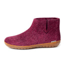 Glerups Wool Boot Rubber Sole