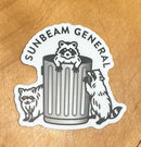 Stay Trashy Raccoon Sticker