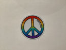 Rainbow Peace Symbol Sticker