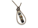 Anju Tear Drop Agate Necklace