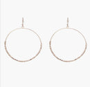 Beaded Loop Earring