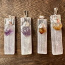 Selenite Stone Pendant