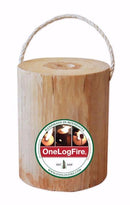 One Log Fire