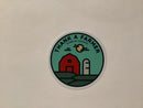 Thank A Farmer Sticker