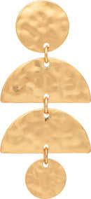 Multiple Linked Shape Earrings