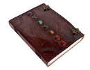 7 Chakra Leather Journal