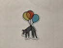 Balloon Cat Sticker