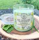 Bug Repellent Herbal Citronella Aromatherapy Vega Candle