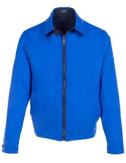 Waterproof Reversible Windbreaker Jacket Blue