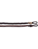 2-Strand Leather and Weave Bracelet