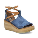 Nino Wedge Sandal - Blue