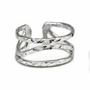 Silver Plated Adjustable Rings