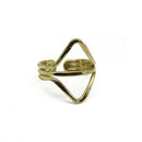 Gold Plated Adjustable Rings