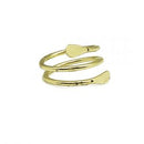 Gold Plated Adjustable Rings