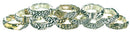 Two Tone Filigree Stretch Ring