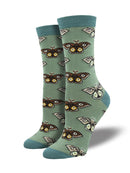 Vintage Moth Bamboo Socks
