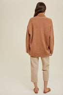 Oversized Cardigan- Camel