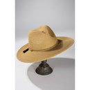 Duo-Tone Panama Hat with Wood Beads