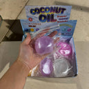 Coconut Oil Metallic Round Ball Toy