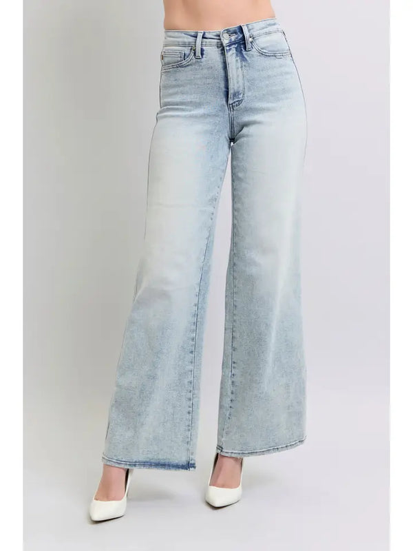 High Waisted Tummy Control Retro Wide