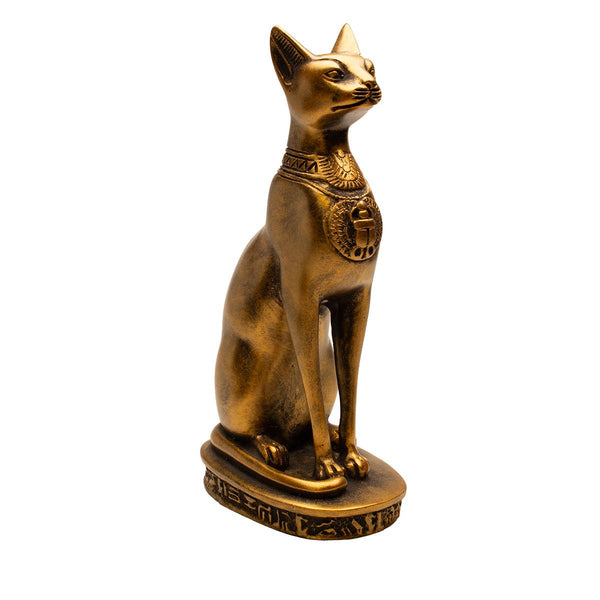 Bastet Cat Bronze Med - 8"