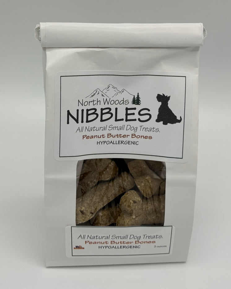 Nibbles Dog Treats - Peanut Butter Bones