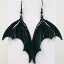 Black Bat Earrings